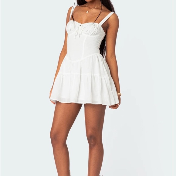 Edikted White Mini Dress - Picture 5 of 10